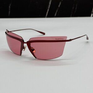NEW VALENTINO SUNGLASSES RED WOMEN EYEWEAR VALENTINO V-LURE VLS-130B
